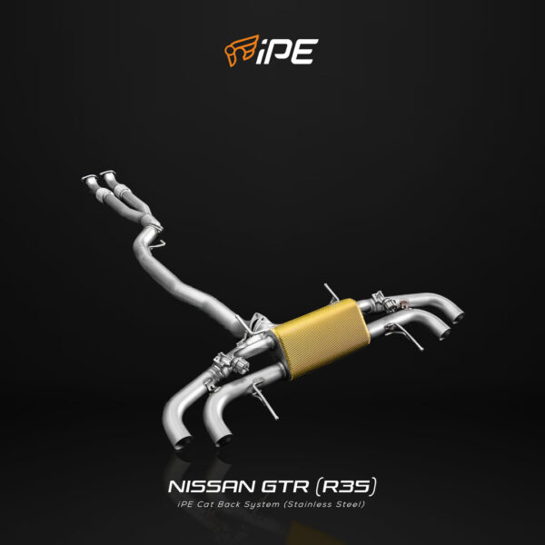 iPE Nissan GT-R (R35) układ wydechowy