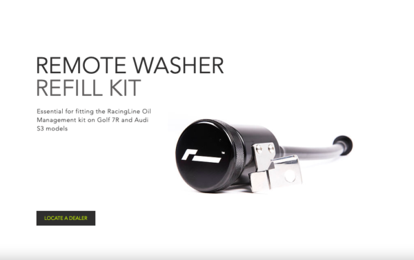 RACINGLINE relokator wlewu płynu spryskiwaczy