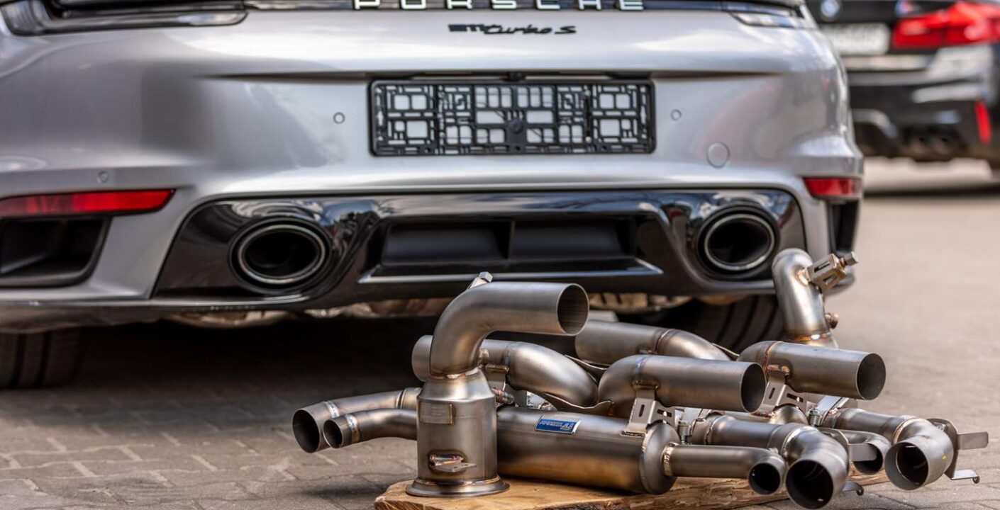 Porsche 911 992 Turbo S wydech iPE