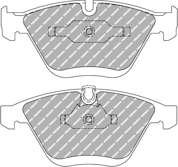 Klocki Hamulcowe Ferodo DS2500 FCP1628H