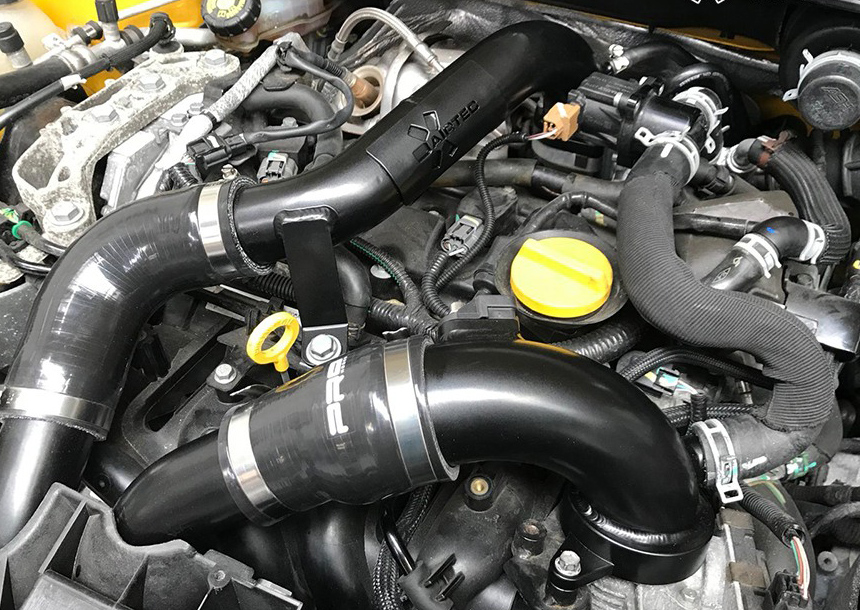 Airtec Motorsport Renault Clio 200 220 EDC cold side boost pipes - obrazek 2