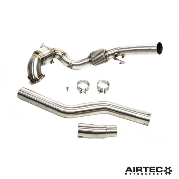 Airtec Motorsport 200 cell downpipe ze sport katalizatorem MK8 GOLF R Audi S3 8Y