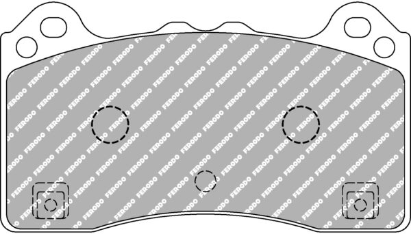 Klocki Hamulcowe Ferodo DS2500 FCP4830H Ford Focus RS III