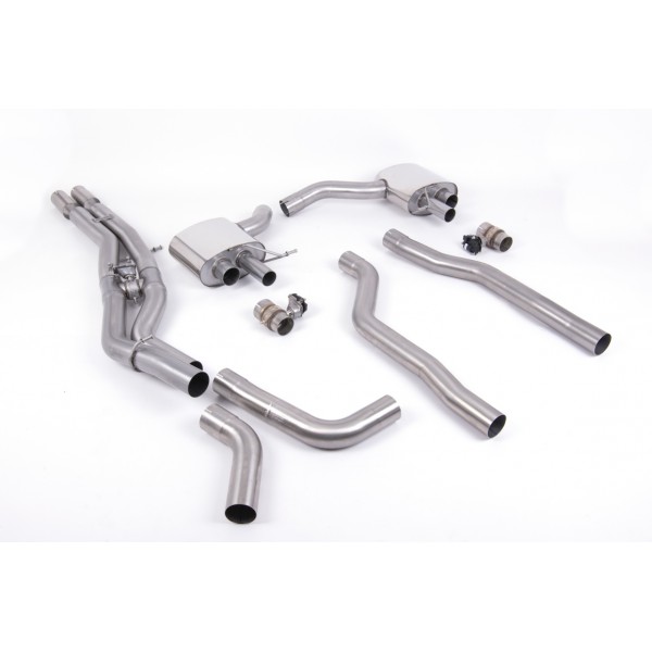 Milltek Sport Audi RS6/RS7 C8 4.0 TFSI GPF-back (Non-resonated)