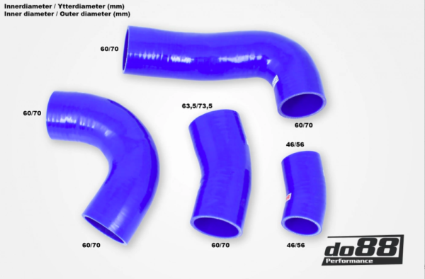 do88 Audi Seat Skoda 1.8 / 2.0 TSI (MQB) orurowanie intercoolera