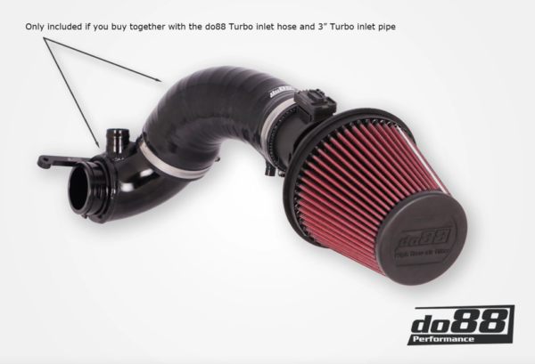 do88 układ dolotowy + Turbo inlet pipe VW Polo GTI AW, Audi A1 40TFSI GB EA888