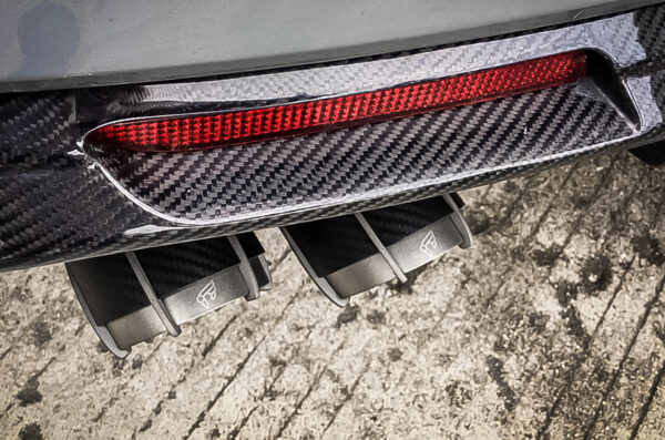 IPE Audi A6 / A7 55 TFSI (C8) catback Valvetronic z karbonowym dyfuzorem