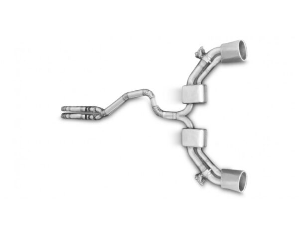TUBI STYLE RS3 8VA MY2019 EXHAUST KIT WITH POLISHED OVAL TIPS