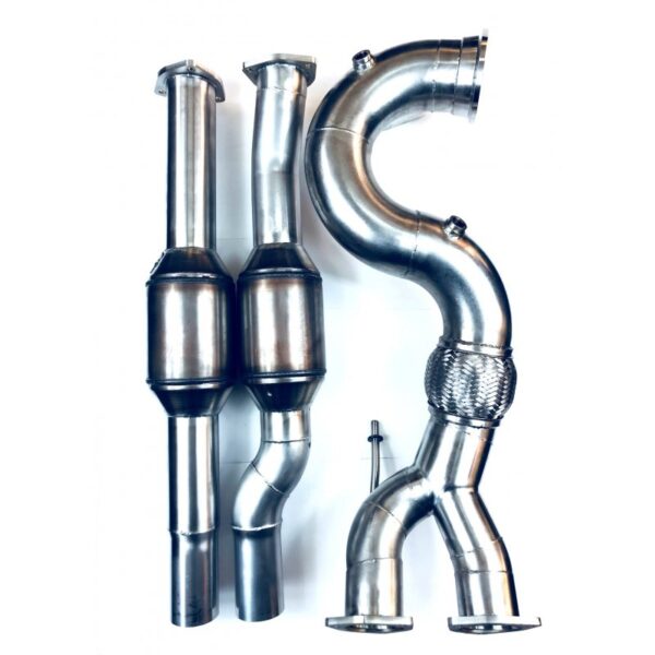 HPerformance 90mm Downpipe TT RS 8S & RS3 FL 400PS z katalizatorem