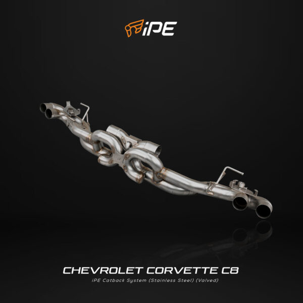 IPE Chevrolet Corvette C8 catback