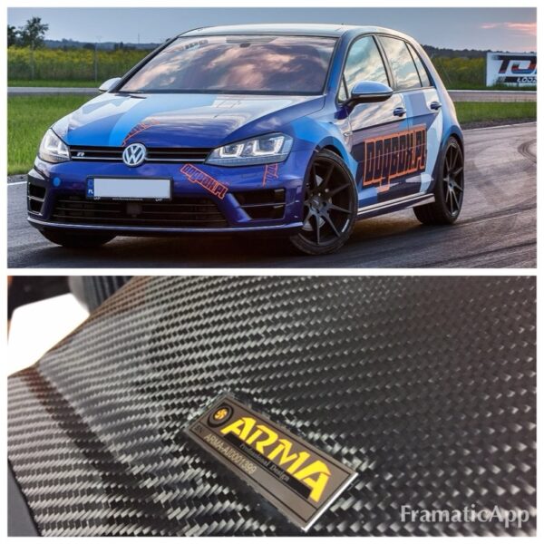 Arma Speed karbonowy układ dolotowy Audi S3 8V / A3 8V VW Golf 7R 7 GTI MQB