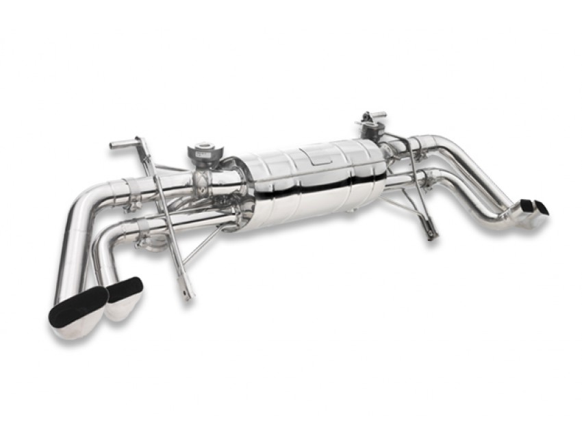 Tubi Style Audi R8 COUPE' & SPIDER 2 GEN. 2015- układ wydechowy z klapkami - bez opf - obrazek 3