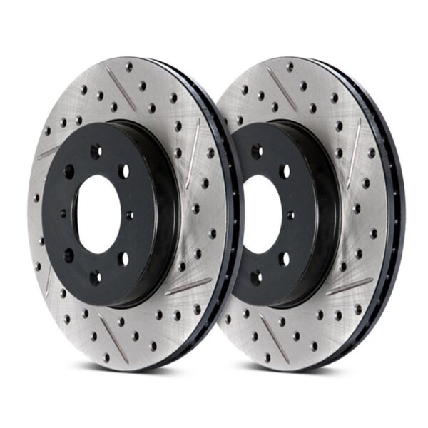 STOPTECH Tarcze nawiercano-nacinane PRZÓD - 127.33144L/R