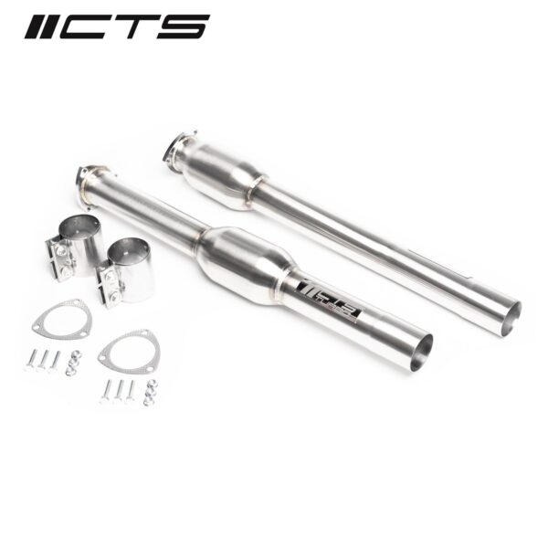 Midpipe ze sportowymi katalizatorami CTS Turbo Audi RS3 8v / TTRS 8s
