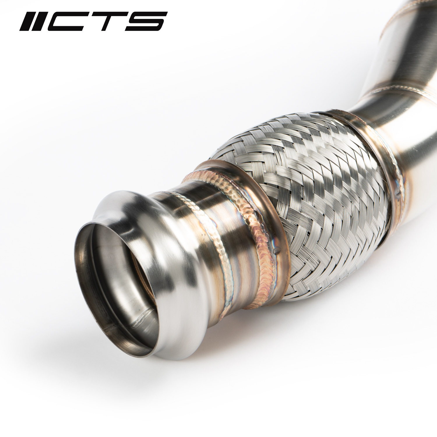CTS Turbo BMW F2X/F3X/G20/G30 230i/330i/430i/530i & xDrive B46 downpipe ze sport kat - obrazek 4
